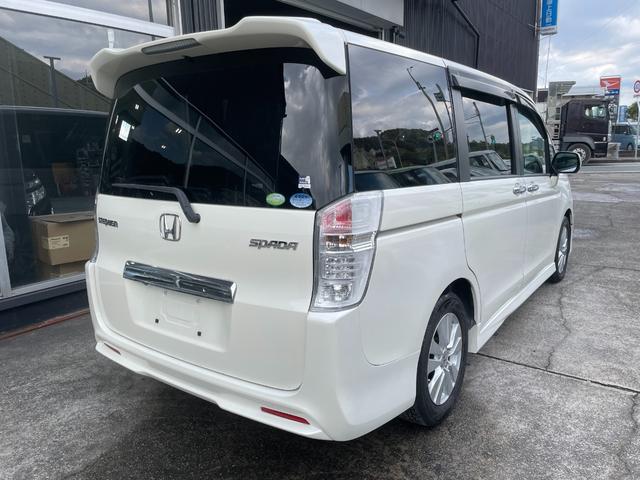 ステップワゴンスパーダ Z HDDナビエディション ETC 両側パワースライド オートライト 純正HDDナビ バックカメラ ダブルエアコン フルセグ DVD再生(35枚目)