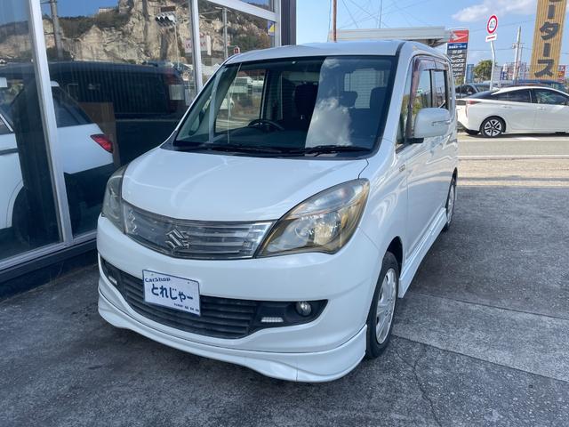 ソリオ ブラック＆ホワイトＩＩ　プッシュスタート　スマートキー２個　ＥＴＣ　片側パワースライド　サイドウインカー　電格　フォグランプ　オートエアコン　シートヒーター（20枚目）