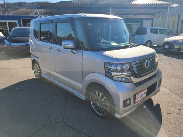 Ｎ－ＢＯＸカスタム Ｇ・ターボパッケージ　ドライブレコーダー　バックカメラ　両側電動スライドドア　ナビ　ＴＶ　オートクルーズコントロール　オートライト　ＨＩＤ　スマートキー　アイドリングストップ　電動格納ミラー　ベンチシート　ＣＶＴ（14枚目）