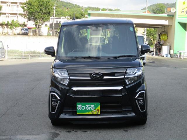 タント カスタムＲＳセレクション　ターボ　純正メモリーナビ　両側パワスラ　フロントシートヒーター　衝突軽減　ハーフレザーシート　アイドリングストップ　バックカメラ　ステリモ　ＥＴＣ　レーダークルーズ　社外１４インチアルミ（2枚目）