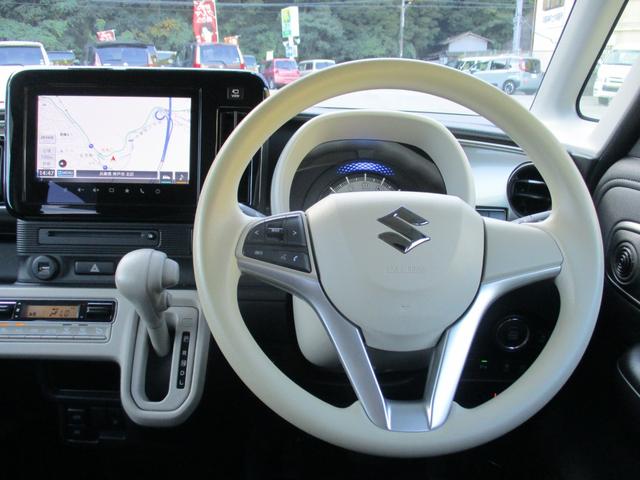 ワゴンＲスマイル ハイブリッドＳリミテッド　メーカー９インチナビ　全方位モニター　両側パワスラ　スマートキー　運転席シートヒーター　衝突軽減　レーンキープ　クリアランスソナー　ＬＥＤヘッドライト　電格オートミラー　社外１４インチアルミ（16枚目）