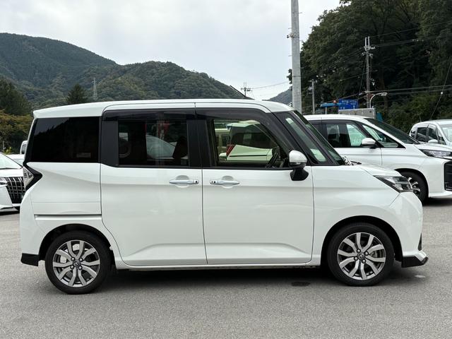 タンク カスタムＧ－Ｔ　ターボ　純正ＳＤナビ　リアモニター　両側パワスラ　クルコン　衝突軽減　バックカメラ　ステリモ　ＥＴＣ　ドラレコ　スマートキー　フロントシートヒーター　ＬＥＤヘッドライト　フォグ　純正１５インチアルミ（4枚目）
