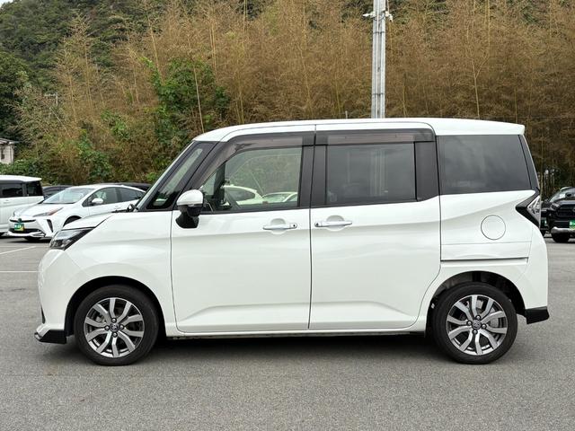 タンク カスタムＧ－Ｔ　ターボ　純正ＳＤナビ　リアモニター　両側パワスラ　クルコン　衝突軽減　バックカメラ　ステリモ　ＥＴＣ　ドラレコ　スマートキー　フロントシートヒーター　ＬＥＤヘッドライト　フォグ　純正１５インチアルミ（5枚目）