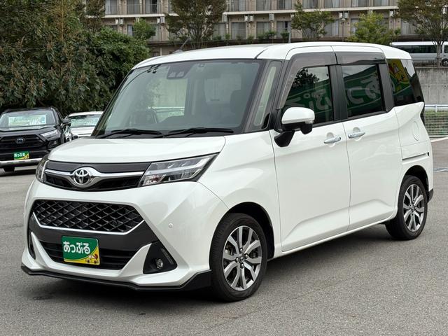 タンク カスタムＧ－Ｔ　ターボ　純正ＳＤナビ　リアモニター　両側パワスラ　クルコン　衝突軽減　バックカメラ　ステリモ　ＥＴＣ　ドラレコ　スマートキー　フロントシートヒーター　ＬＥＤヘッドライト　フォグ　純正１５インチアルミ（7枚目）