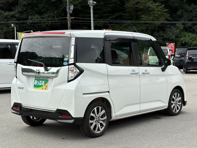 タンク カスタムＧ－Ｔ　ターボ　純正ＳＤナビ　リアモニター　両側パワスラ　クルコン　衝突軽減　バックカメラ　ステリモ　ＥＴＣ　ドラレコ　スマートキー　フロントシートヒーター　ＬＥＤヘッドライト　フォグ　純正１５インチアルミ（8枚目）
