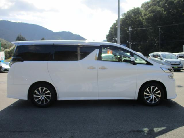 ヴェルファイア ２．５Ｚ　８人乗　アルパイン１０インチメモリーナビ＆リアモニター　ツインムーンルーフ　両側パワスラ　スマートキー２個　社外デジタルルームミラー　ＬＥＤヘッドライト　電子パーキング　オートホールド　純正１７ＡＷ（4枚目）