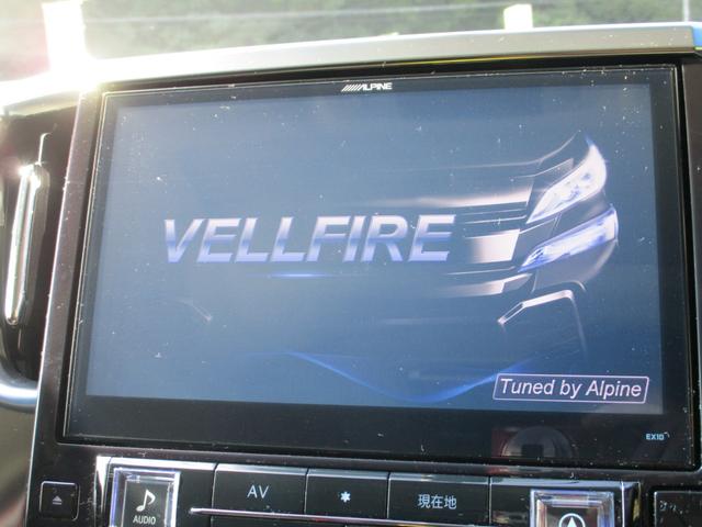 ヴェルファイア ２．５Ｚ　８人乗　アルパイン１０インチメモリーナビ＆リアモニター　ツインムーンルーフ　両側パワスラ　スマートキー２個　社外デジタルルームミラー　ＬＥＤヘッドライト　電子パーキング　オートホールド　純正１７ＡＷ（10枚目）