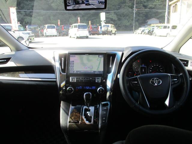 ヴェルファイア ２．５Ｚ　８人乗　アルパイン１０インチメモリーナビ＆リアモニター　ツインムーンルーフ　両側パワスラ　スマートキー２個　社外デジタルルームミラー　ＬＥＤヘッドライト　電子パーキング　オートホールド　純正１７ＡＷ（15枚目）