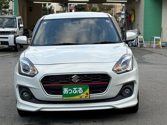 スイフト RS 5MT 純正8インチメモリーナビ 全方位モニター ステリモ ETC スマートキー 衝突軽減 レーダークルーズ 運転席シートヒーター ブラインドスポットモニター LEDヘッドライト 純正16アルミ(2枚目)