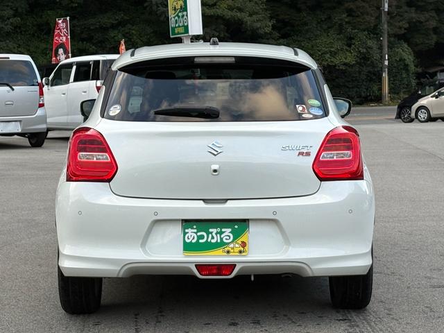 スイフト RS 5MT 純正8インチメモリーナビ 全方位モニター ステリモ ETC スマートキー 衝突軽減 レーダークルーズ 運転席シートヒーター ブラインドスポットモニター LEDヘッドライト 純正16アルミ(3枚目)