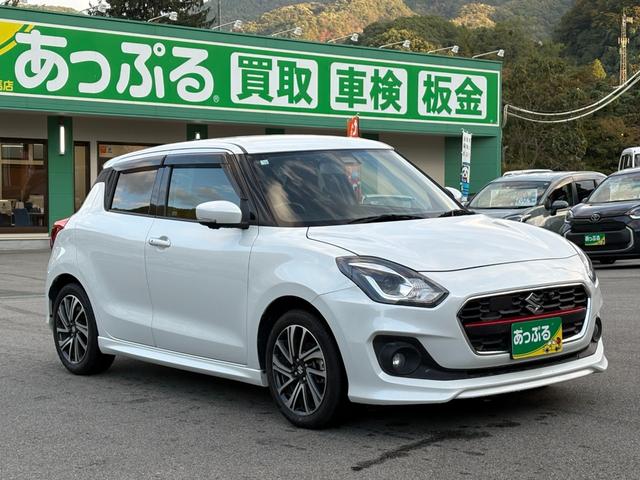 スイフト RS 5MT 純正8インチメモリーナビ 全方位モニター ステリモ ETC スマートキー 衝突軽減 レーダークルーズ 運転席シートヒーター ブラインドスポットモニター LEDヘッドライト 純正16アルミ(6枚目)