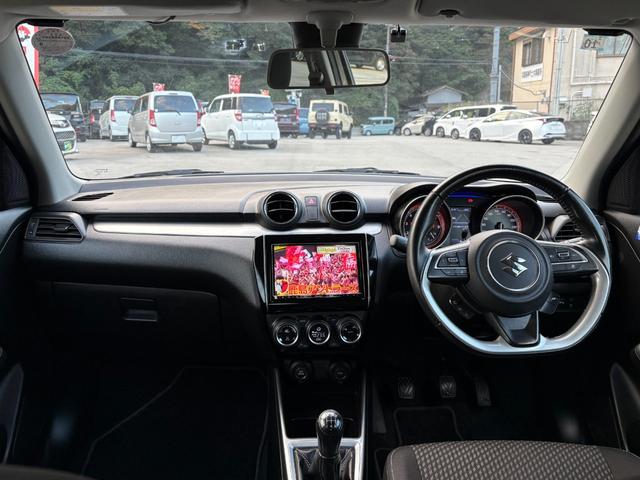 スイフト RS 5MT 純正8インチメモリーナビ 全方位モニター ステリモ ETC スマートキー 衝突軽減 レーダークルーズ 運転席シートヒーター ブラインドスポットモニター LEDヘッドライト 純正16アルミ(15枚目)