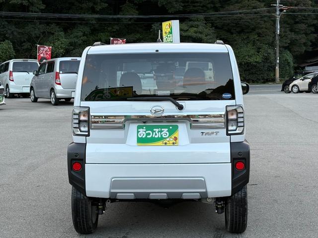 タフト G クロムベンチャー 4WD SDナビ バックカメラ ガラスルーフ スマートキー フロントシートヒーター 衝突軽減 クリアランスソナー アイドリングストップ LEDヘッドライト ルーフレール 純正15インチアルミ(3枚目)