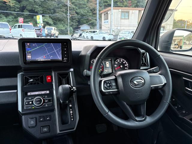 タフト G クロムベンチャー 4WD SDナビ バックカメラ ガラスルーフ スマートキー フロントシートヒーター 衝突軽減 クリアランスソナー アイドリングストップ LEDヘッドライト ルーフレール 純正15インチアルミ(15枚目)