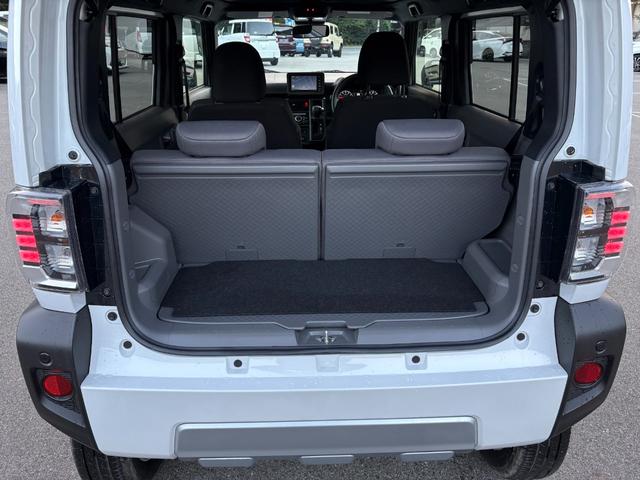 タフト G クロムベンチャー 4WD SDナビ バックカメラ ガラスルーフ スマートキー フロントシートヒーター 衝突軽減 クリアランスソナー アイドリングストップ LEDヘッドライト ルーフレール 純正15インチアルミ(17枚目)