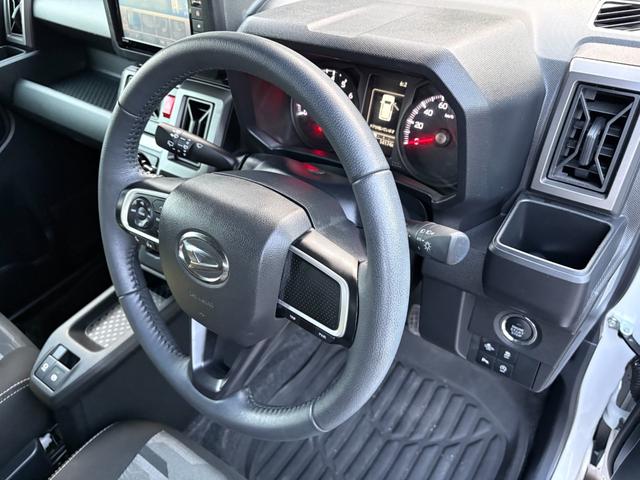 タフト G クロムベンチャー 4WD SDナビ バックカメラ ガラスルーフ スマートキー フロントシートヒーター 衝突軽減 クリアランスソナー アイドリングストップ LEDヘッドライト ルーフレール 純正15インチアルミ(41枚目)