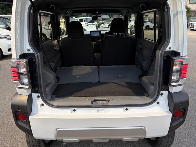 タフト G クロムベンチャー 4WD SDナビ バックカメラ ガラスルーフ スマートキー フロントシートヒーター 衝突軽減 クリアランスソナー アイドリングストップ LEDヘッドライト ルーフレール 純正15インチアルミ(51枚目)