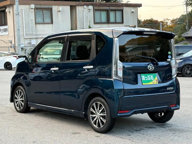 ムーヴ カスタム XリミテッドII SAIII 純正メモリーナビ パノラマモニター 前後ドラレコ ステリモ スマートキー 運転席シートヒーター アイドリングストップ 衝突軽減 LEDヘッドライト オートライト オートハイビーム 純正14インチアルミ(9枚目)