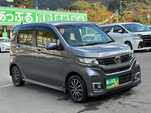 Ｎ－ＷＧＮカスタム Ｇ・ターボパッケージ　ターボ　パイオニアメモリーナビ　バックカメラ　ドラレコ　ステリモ　ＥＴＣ　スマートキー　レーダークルーズ　衝突軽減　ＨＩＤ　フォグ　オートライト　ハーフレザーシート　純正１４インチアルミ（6枚目）