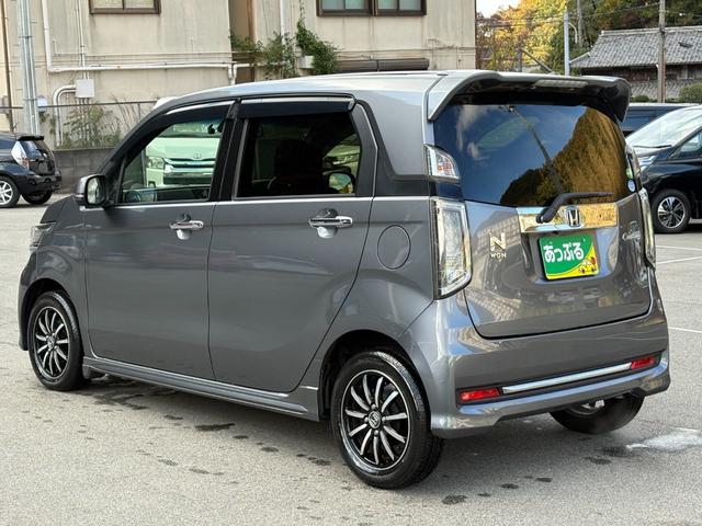 Ｎ－ＷＧＮカスタム Ｇ・ターボパッケージ　ターボ　パイオニアメモリーナビ　バックカメラ　ドラレコ　ステリモ　ＥＴＣ　スマートキー　レーダークルーズ　衝突軽減　ＨＩＤ　フォグ　オートライト　ハーフレザーシート　純正１４インチアルミ（9枚目）