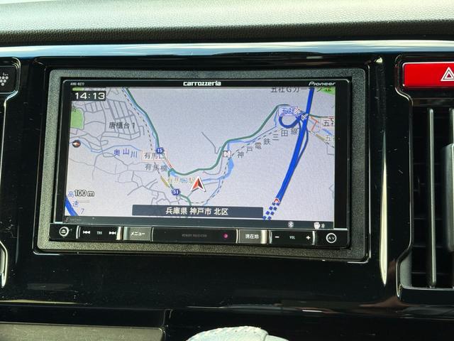 Ｎ－ＷＧＮカスタム Ｇ・ターボパッケージ　ターボ　パイオニアメモリーナビ　バックカメラ　ドラレコ　ステリモ　ＥＴＣ　スマートキー　レーダークルーズ　衝突軽減　ＨＩＤ　フォグ　オートライト　ハーフレザーシート　純正１４インチアルミ（21枚目）