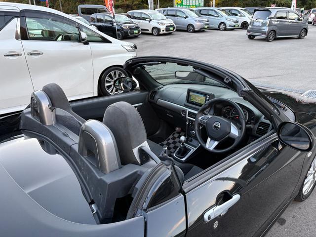 コペン セロ　Ｓ　ターボ　５ＭＴ　純正メモリーナビ　電動ルーフ　ビルシュタインサスペンション　純正レカロシート　ＭＯＭＯ革ハンドル　スマートキー　シートヒーター　バックカメラ　ステリモ　ＥＴＣ　社外１５インチアルミ（44枚目）