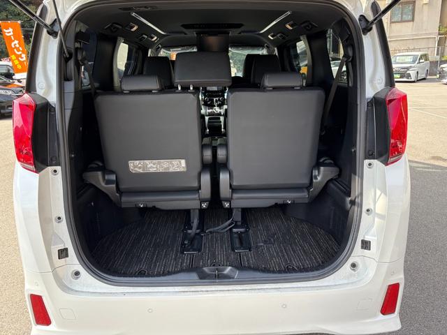 アルファード ２．５Ｓ　タイプゴールド　ワンオーナー　メーカー９インチナビ　フリップダウンリアモニター　バックカメラ　両側パワスラ　パワーバックドア　レーダークルーズ　セーフティセンス　前後ドラレコ　アルカンターラ＆合皮シート　純正１８ＡＷ（18枚目）