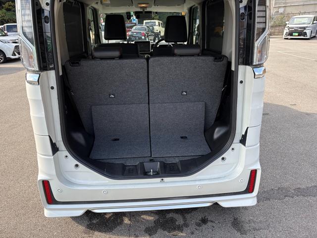 スペーシアカスタム ハイブリッドＸＳターボ　ターボ　ＫＥＮＷＯＯＤ８インチメモリーナビ　バックカメラ　両側パワスラ　レーダークルーズ　衝突軽減　ＥＴＣ　ドラレコ　ステリモ　運転席シートヒーター　リアサーキュレーター　純正１５インチアルミ（18枚目）