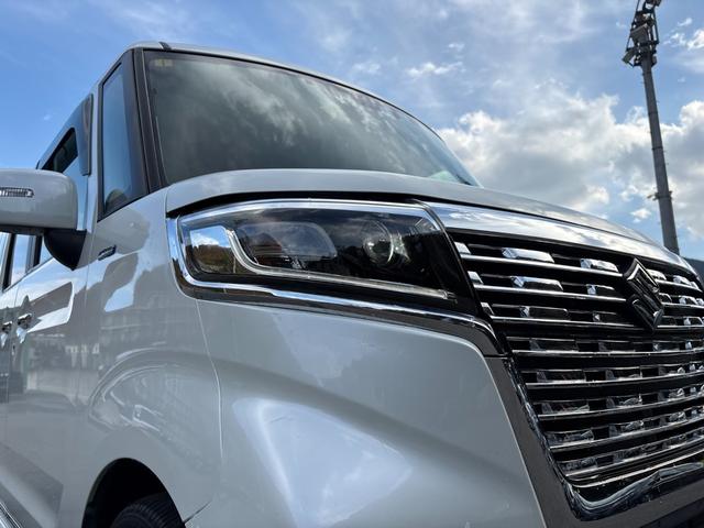 スペーシアカスタム ハイブリッドＸＳターボ　ターボ　ＫＥＮＷＯＯＤ８インチメモリーナビ　バックカメラ　両側パワスラ　レーダークルーズ　衝突軽減　ＥＴＣ　ドラレコ　ステリモ　運転席シートヒーター　リアサーキュレーター　純正１５インチアルミ（51枚目）