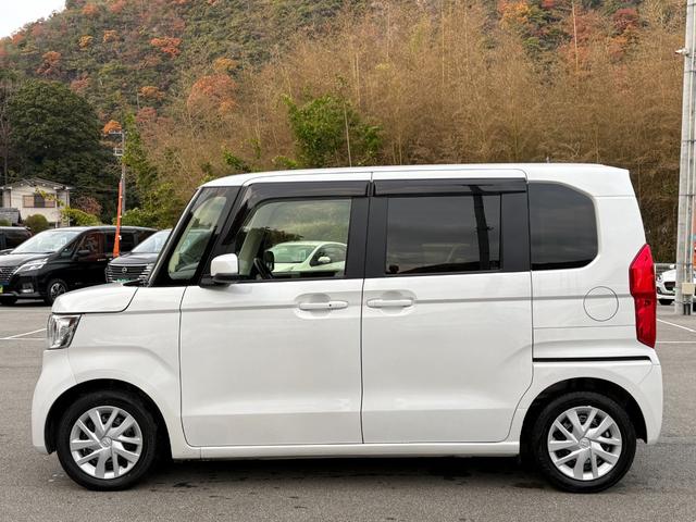 N-BOX L 純正SDナビ バックカメラ 前後ドラレコ スマートキー2個 両側パワスラ フロントシートヒーター レーダークルーズ 衝突軽減 レーンキープ クリアランスソナー LEDヘッドライト ステリモ ETC(5枚目)