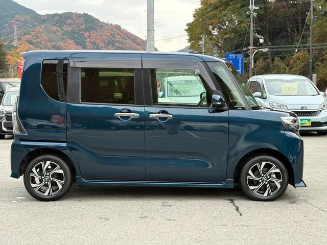 タント カスタムＸ　純正１０インチメモリーナビ　バックカメラ　ドラレコ　スマートキー２個　両側パワスラ　衝突軽減　クリアランスソナー　ＬＥＤヘッドライト　アイドリングストップ　ハーフレザーシート　純正１４インチアルミ（4枚目）