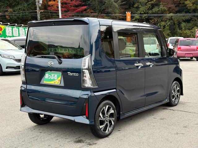 タント カスタムＸ　純正１０インチメモリーナビ　バックカメラ　ドラレコ　スマートキー２個　両側パワスラ　衝突軽減　クリアランスソナー　ＬＥＤヘッドライト　アイドリングストップ　ハーフレザーシート　純正１４インチアルミ（8枚目）