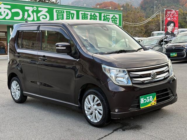 ワゴンＲ ＦＺ　社外メモリナビ（ＣＤ／ＤＶＤ／ＳＤ／ＢＴ／ワンセグ）　ＥＴＣ　スマートキー　Ｐスタート　Ａストップ　衝突軽減　横滑り防止　Ｄ席シートヒーター　オートＡＣ　ステリモ　マットバイザー　純正１４インチＡＷ（6枚目）