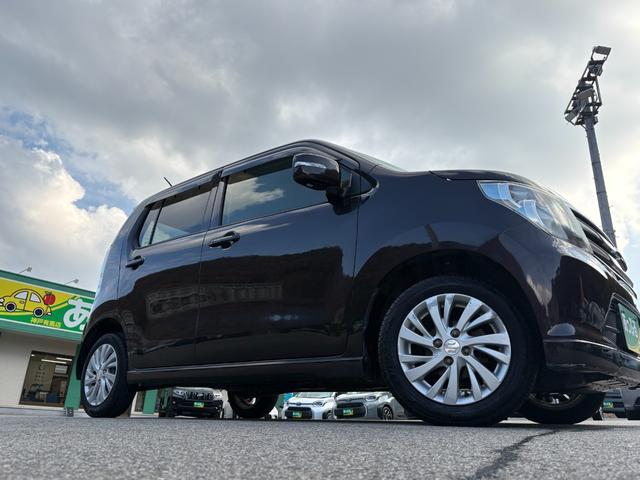 ワゴンＲ ＦＺ　社外メモリナビ（ＣＤ／ＤＶＤ／ＳＤ／ＢＴ／ワンセグ）　ＥＴＣ　スマートキー　Ｐスタート　Ａストップ　衝突軽減　横滑り防止　Ｄ席シートヒーター　オートＡＣ　ステリモ　マットバイザー　純正１４インチＡＷ（19枚目）