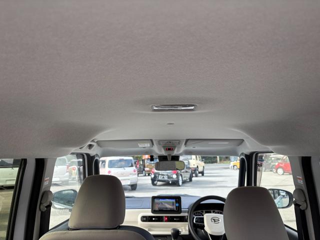 ムーヴキャンバス ストライプスG 純正メモリーナビ パノラマモニター ステリモ ETC ドラレコ 両側パワスラ スマートキー2個 フロントシートヒーター ホッとカップホルダー 衝突軽減 クリアランスソナー LEDヘッドライト フォグ(14枚目)