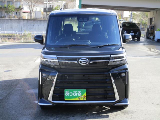 タント カスタムＲＳ　ターボ　メーカー９インチディスプレイオーディオ（ＢＴオーディオ　フルセグ）　バックカメラ　ステリモ　ドラレコ　スマートキー　両側パワスラ　フロントシートヒーター　衝突軽減　クリアランスソナー　ＬＥＤ（2枚目）