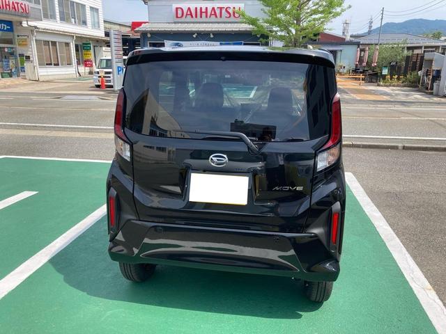 ムーヴ 　バックカメラ　クリアランスソナー　レーンアシスト　衝突被害軽減システム　オートライト　ＬＥＤヘッドランプ　スマートキー　アイドリングストップ　電動格納ミラー　片側電動スライド（3枚目）