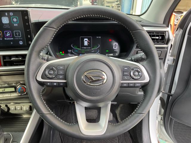 ロッキー プレミアムＧ　ＨＥＶ　ロッキー　パノラマカメラ　クリアランスソナー　レーンアシスト　衝突被害軽減システム　オートライト　ＬＥＤヘッドランプ　スマートキー　アイドリングストップ　電動格納ミラー　シートヒーター（21枚目）