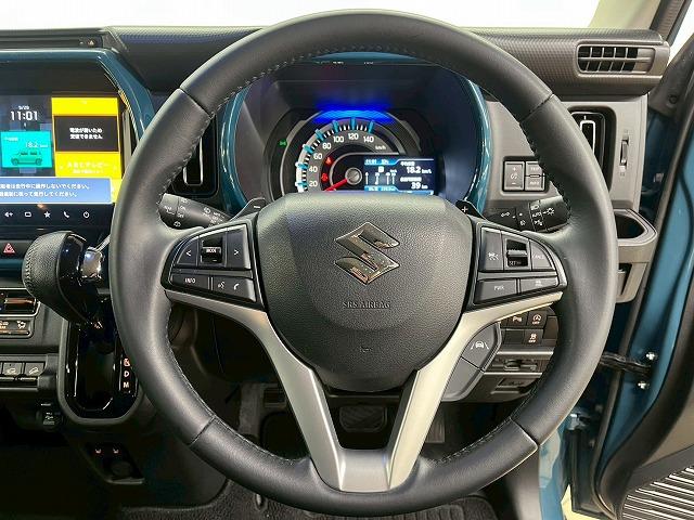 ハスラー ハイブリッドＸターボ　禁煙車／全周囲／レーダークルーズ／ＥＴＣ／シートヒーター／ダウンヒルコントロール／クリアランスソナー／パドルシフト／衝突期限／ステアリングスイッチ／アイドリングストップ／横薄縁制御装置（48枚目）