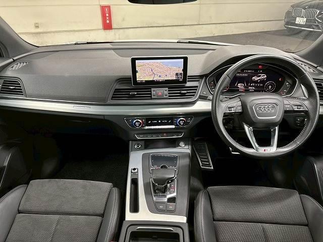 Ｑ５ ♪４０　ＴＤＩ　ｑｕａｔｔｒｏ　ｓｐｏｒｔ　Ｓｌｉｎｅパッケ　禁煙／サンルーフ／全周囲／電動リアゲート／ブラインドスポット／ハーフレザー／メーカーナビ／レーダークルーズ／シートヒーター／後席シートヒーター／バーチャルコックピット（2枚目）