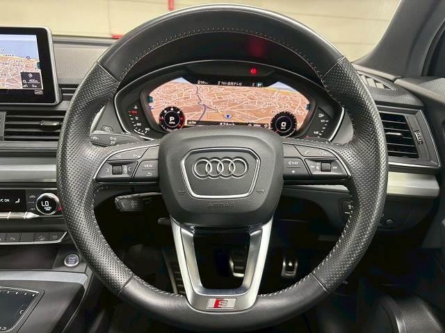 Ｑ５ ♪４０　ＴＤＩ　ｑｕａｔｔｒｏ　ｓｐｏｒｔ　Ｓｌｉｎｅパッケ　禁煙／サンルーフ／全周囲／電動リアゲート／ブラインドスポット／ハーフレザー／メーカーナビ／レーダークルーズ／シートヒーター／後席シートヒーター／バーチャルコックピット（14枚目）
