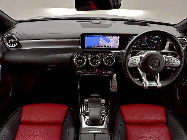 Ａクラスセダン Ａ　３５　４ＭＡＴＩＣ　パボラマ／レザーＥＸＰ／アドバンスドＰＫＧ／全周囲／置く充電／ブラインドスポット／シートヒーター／ヘッドアップディスプレイ／パワーシート／オートハイビーム／メルセデスミーコネクト（51枚目）