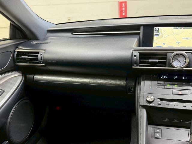 RC RC300h F SPORT 禁煙車/バックカメラ/クルーズコントロール/ステアリングヒーター/シートクーラー/ETC/シートヒーター/バックカメラ/シートメモリー/クリアランスソナー/パドルシフト/ステアリングスイッチ(50枚目)