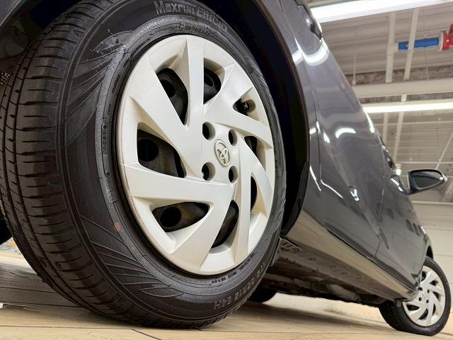 アクア S 禁煙車/純正7インチ/キーレス/オートエアコン/横滑り制御装置/マニュアルライト/エコモード/CD・DVD再生/助手席エアバック/純正ホイールキャップ/(55枚目)