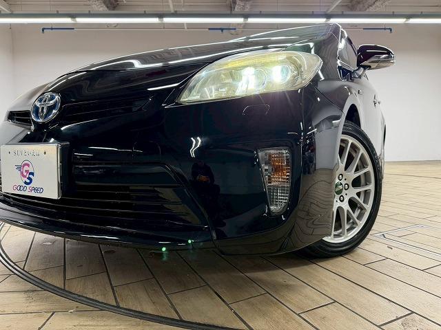 プリウス S ツーリングセレクション G’s 禁煙車/バックカメラ/BBSアルミ/ETC/オートエアコン/オートライト/CD・DVD再生/ステアリングスイッチ/オートライト/エコモード/オートエアコン/テレビ(61枚目)