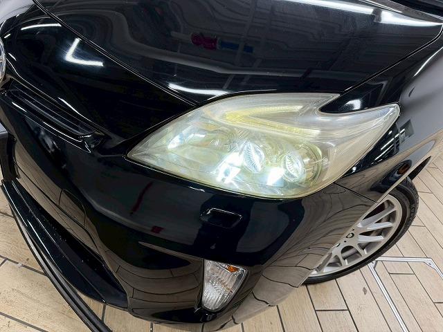 プリウス S ツーリングセレクション G’s 禁煙車/バックカメラ/BBSアルミ/ETC/オートエアコン/オートライト/CD・DVD再生/ステアリングスイッチ/オートライト/エコモード/オートエアコン/テレビ(65枚目)