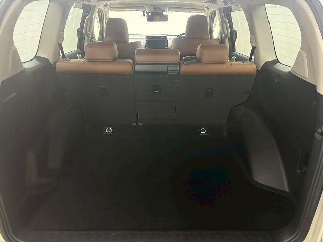 ランドクルーザープラド ＴＸ“Ｌパッケージ・７０ｔｈ　ＡＮＮＩＶＥＲＳＡＲＹ　ＬＩＭ　１オナ／サンルーフ／全周囲／メーカーナビ／ＥＴＣ／ルーフレール／ブラインドスポット／茶革／レーダークルーズ／シートヒーター＆シートクーラー／オートハイビーム／アップルカープレイ（52枚目）