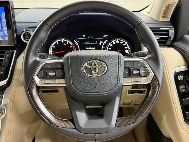 ランドクルーザー ＺＸ　モデリスタ／リアエンター／クールボックス／サンルーフ／全周囲／ＪＢＬ／ＧＲグリル／ルーフレール／シートヒーター＆シートクーラー／アップルカープレイ／電動リアゲート／ＡＣ１００Ｖ／ブラインドスポット（14枚目）