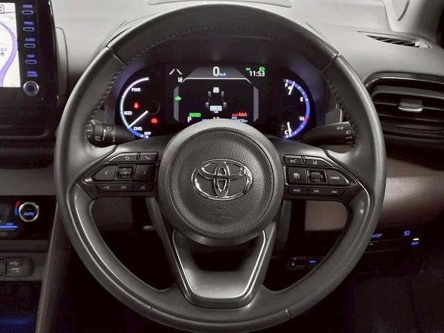 ヤリスクロス HYBRID Z 禁煙/全周囲/電動リアゲート/シートヒーター/ブラインドスポット/ヘッドアップディスプレイ/レーダークルーズ/ディスプレイオーディオ/アップルカープレイ/ナビキッド/フルセグ(14枚目)