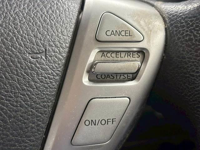 【クルーズコントロール】装備車両です。遠距離ドライブの高速道路などでは大活躍で疲労軽減に役立ちます。